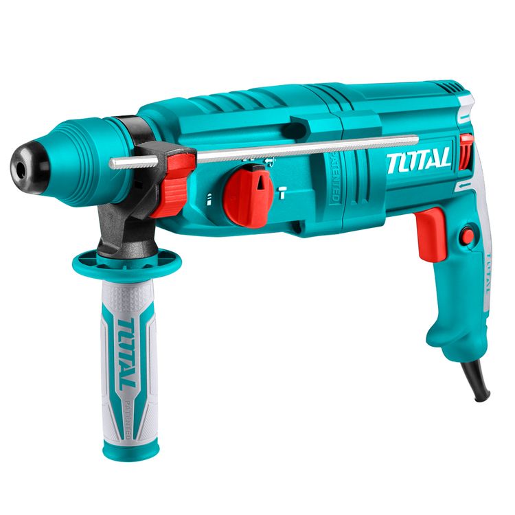 

800w drilling machine t0tal industrial power rotary hammer drill - th308268